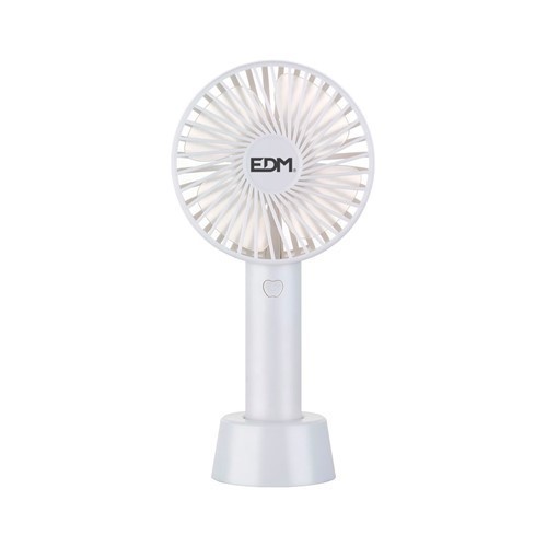 VENTILADOR EDM 33904 2EN1 MINI RECARGABLE